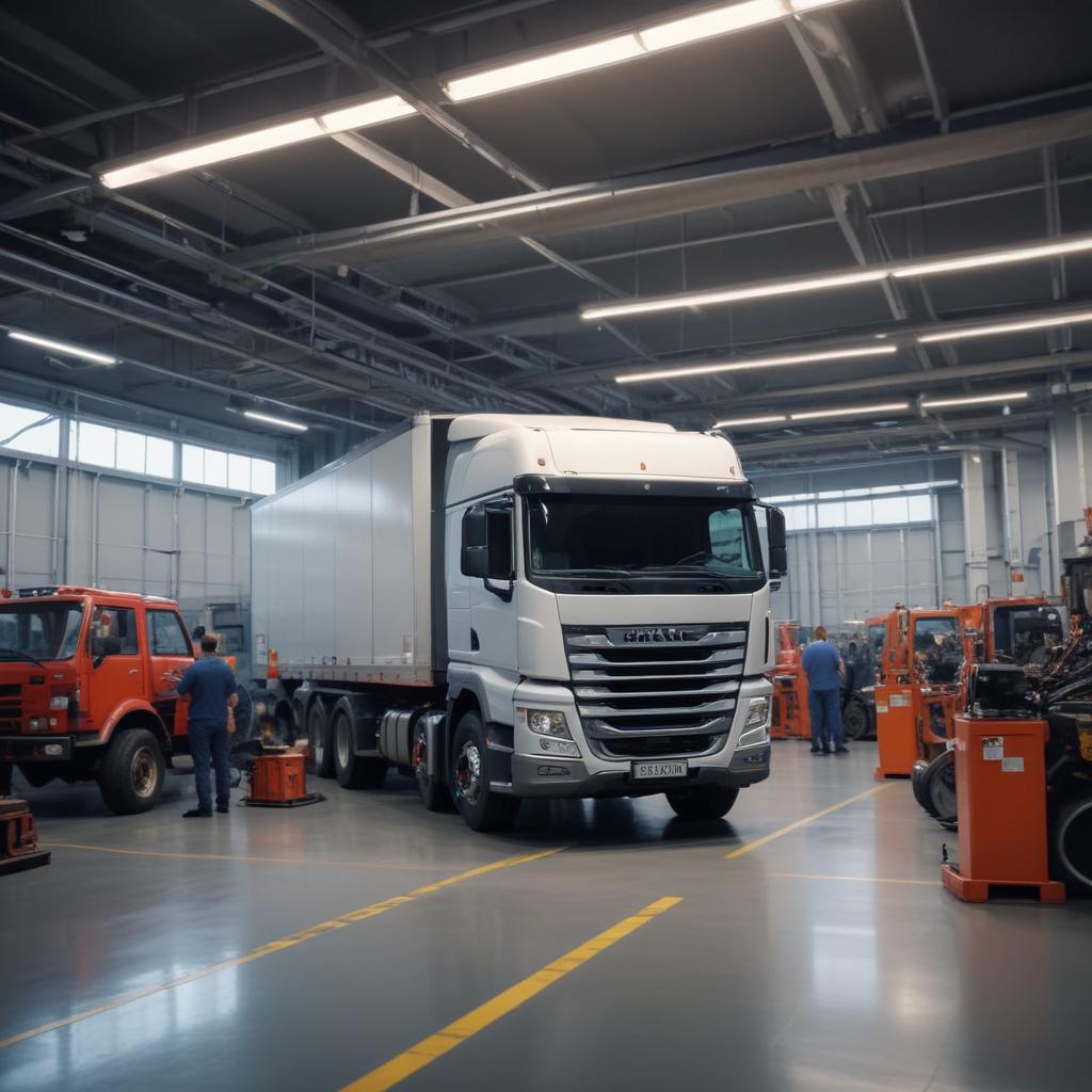 Дилерский центр грузовой техники: сервис, гарантийное обслуживание и запасные части